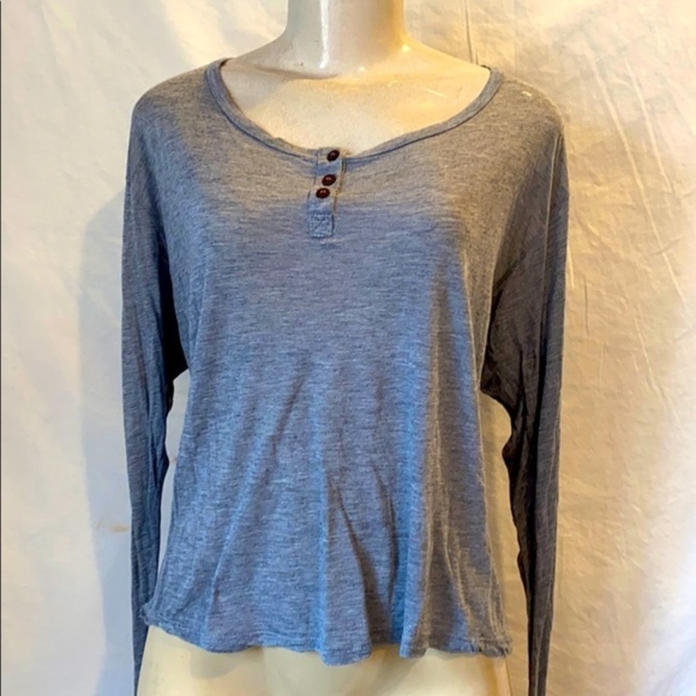 Brandy Melville Gray long sleeves top